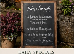 Hathaways daily specials board