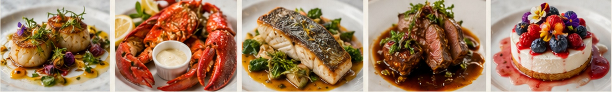 Seasonal dishes at Hathaways